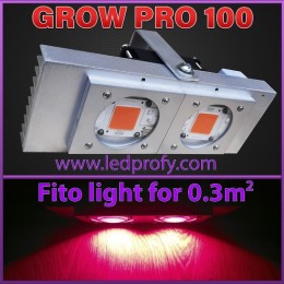 GROW PRO 100 is a universal phyto lamp for growbox.