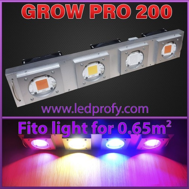 GROW PRO 200 powerful lighting